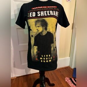 Ed Sheeran 2007 concert tour T-shirt